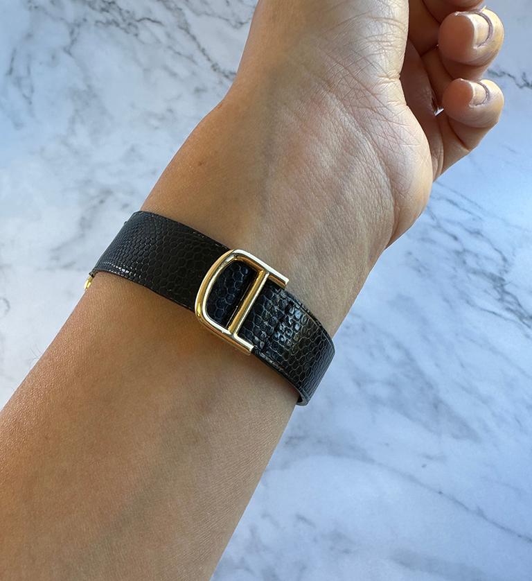 Cartier Vintage Quadrant, quadratisch, Quadrant mit Emaille-Nummern, 18K Gelbgold 4