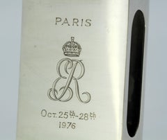 Cartier, Vintage Sterling Silver Match Box, Jacques Cartier, London, 1959