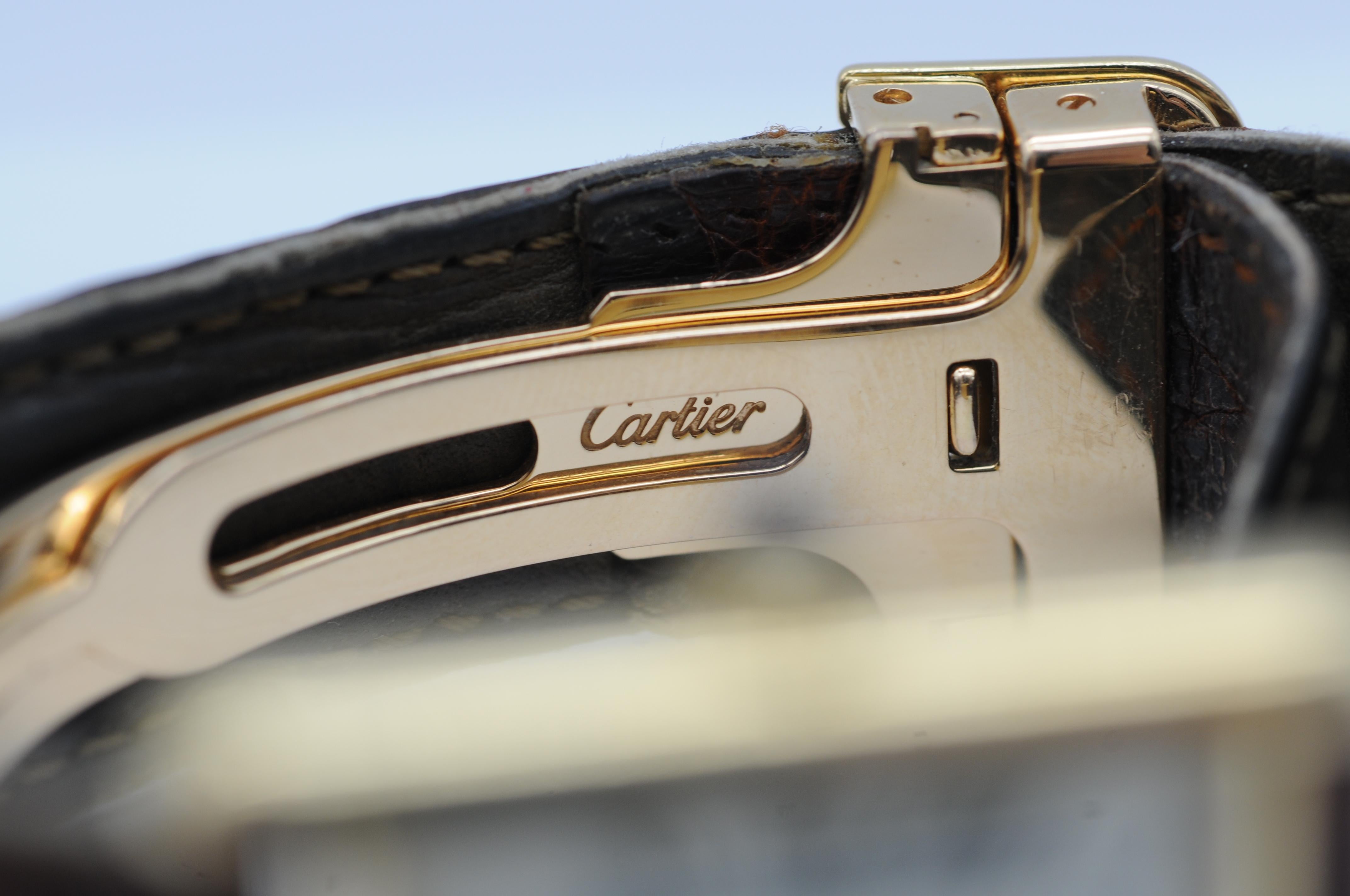 Cartier vintage Tank Louis Ref. 78086 - Oro 18 carati, carica manuale 3