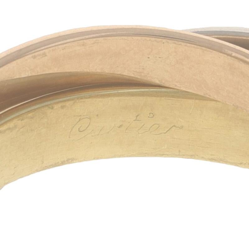 Cartier Vintage Trinity Band - Gelbgold 18k Rolling Ring Gr. 58 (US 8 1/4) 3