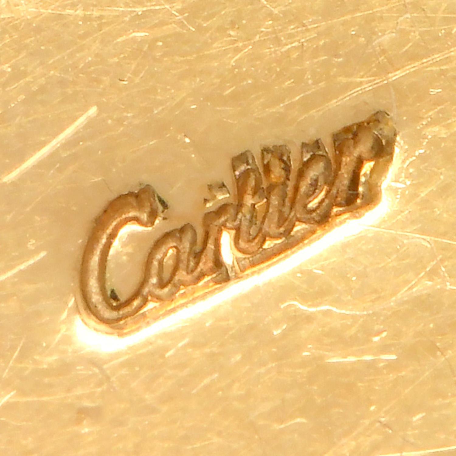 Retro Cartier Vintage Tubogas  Tri Color 18K Yellow Gold Snake Collar Necklace For Sale