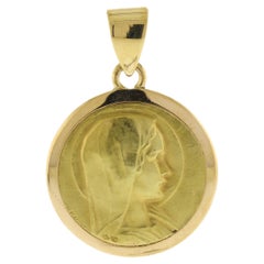 Cartier Vintage Virgin Mary, Madonna Pendant by Emile Alodphe Monier