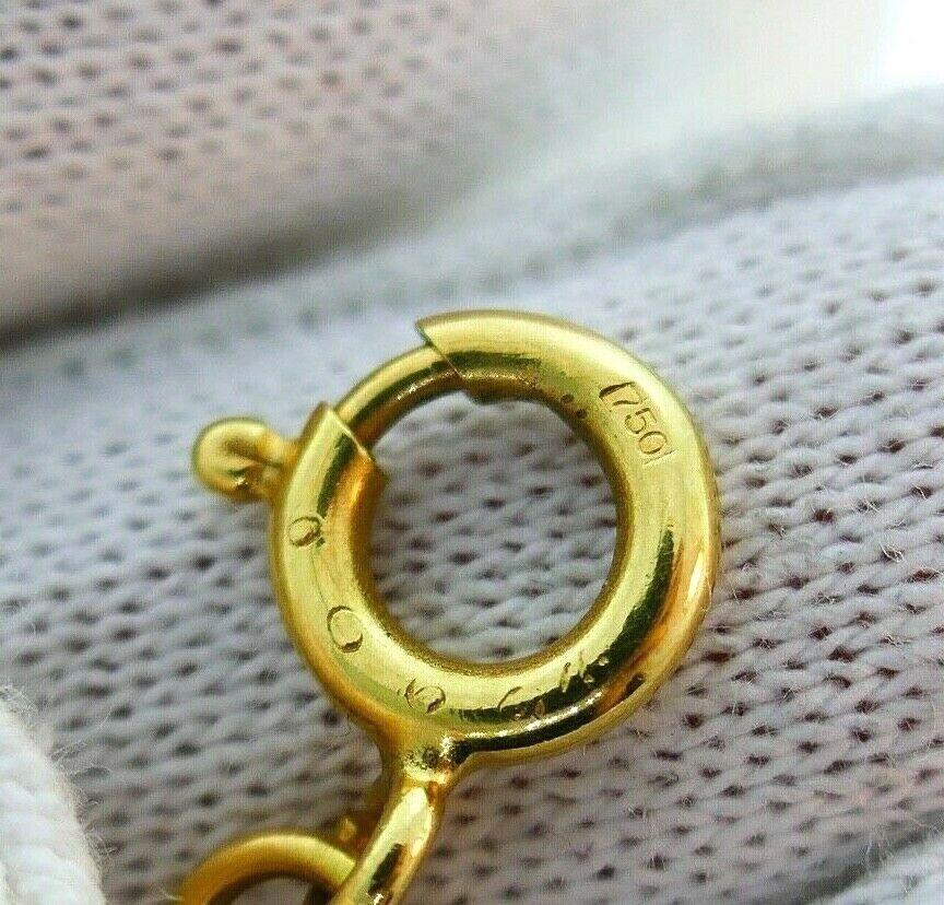 Cartier Vintage Yellow Gold Anchor Link Chain Necklace In Excellent Condition In Beverly Hills, CA