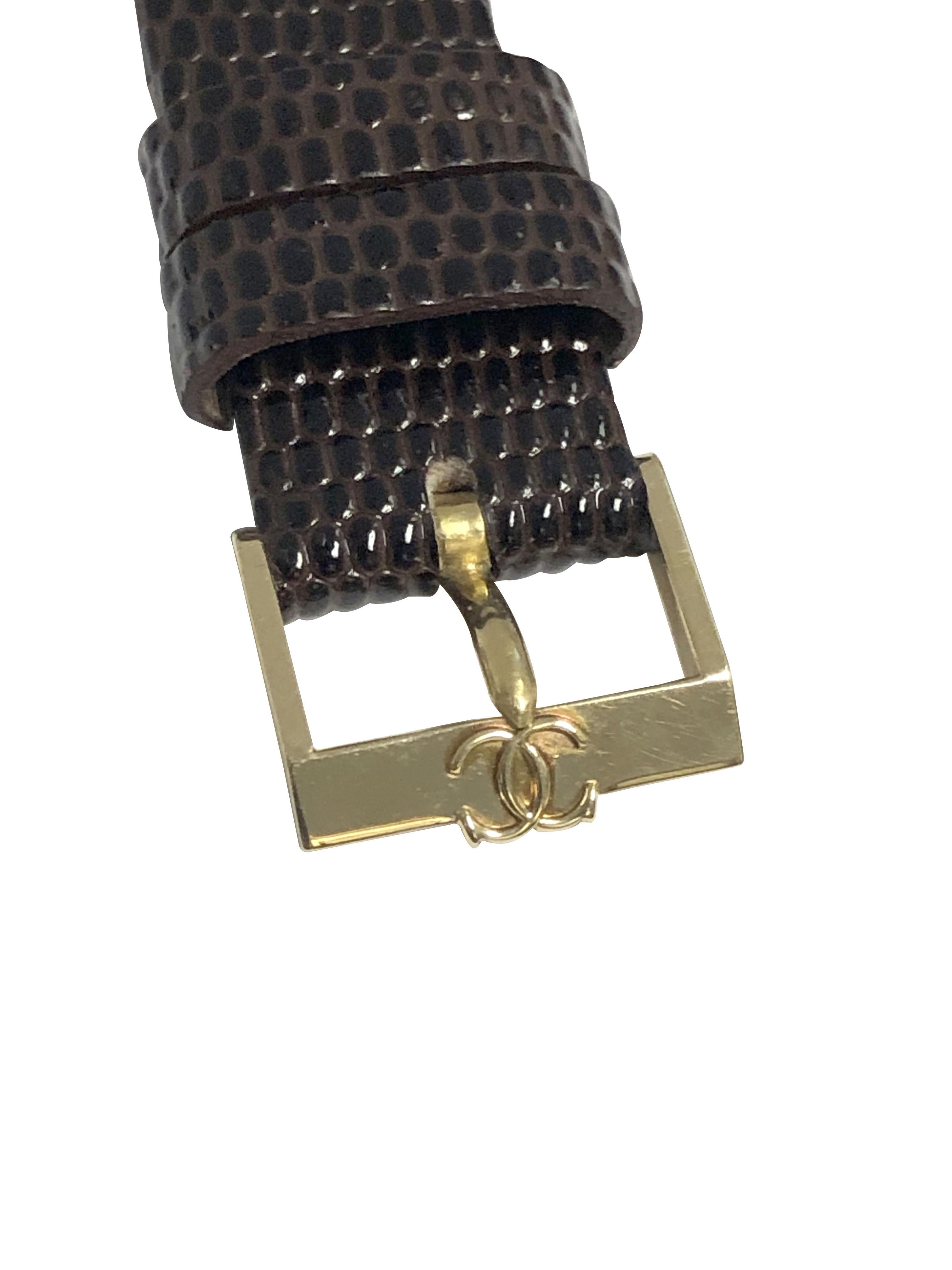 Cartier, montre-bracelet mécanique Tank emblématique vintage en or jaune Excellent état à Chicago, IL