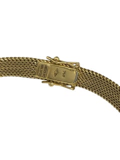 Cartier Vintage Yellow Gold Ribbon Necklace