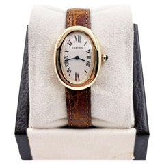 Cartier W1506056 Baignoire 1954 18K Yellow Gold Box Papers