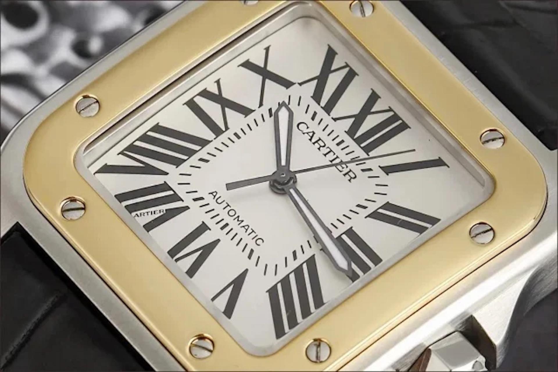 cartier santos 100 movement