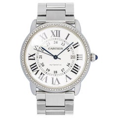 Cartier W6701011 Ronde Solo SS Silver Dial Quartz Men's Watch 42mm