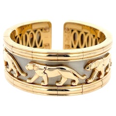 Cartier Walking Panther Cuff 18K Gold