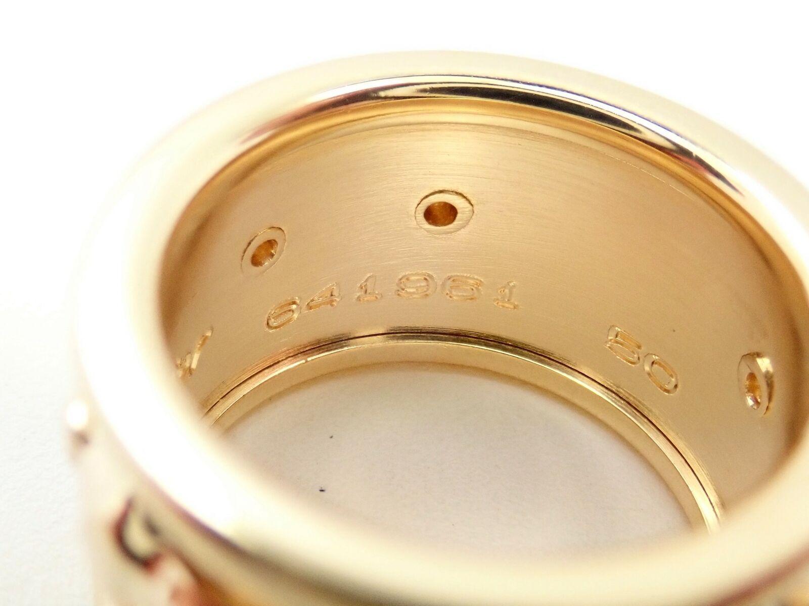 Cartier Walking Panther Panthere Band Yellow Gold Ring In Excellent Condition In Holland, PA