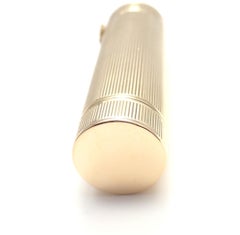 Cartier Watch Lipstick Yellow Gold Case Holder