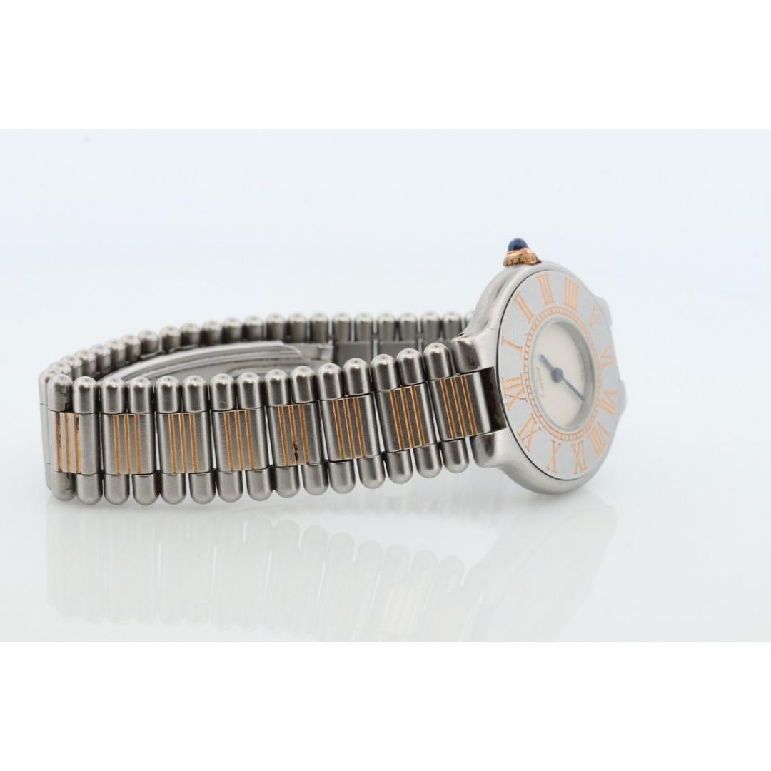 Women's Cartier Watch. Must de Cartier 21 Stainless Steel Multi-Tone Quartz Watch
