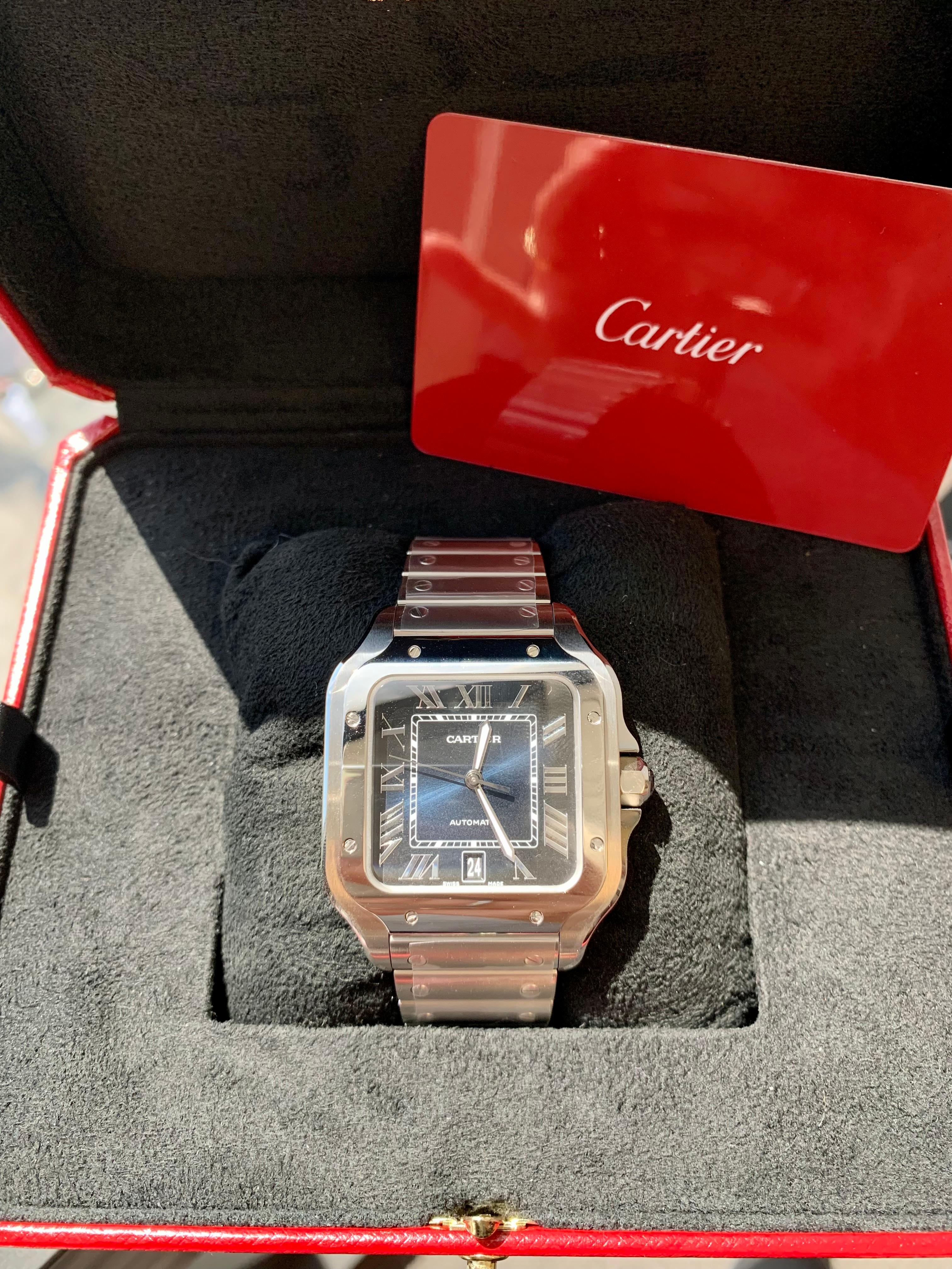 Cartier Watch Santos De Cartier Model WSSA0030 2