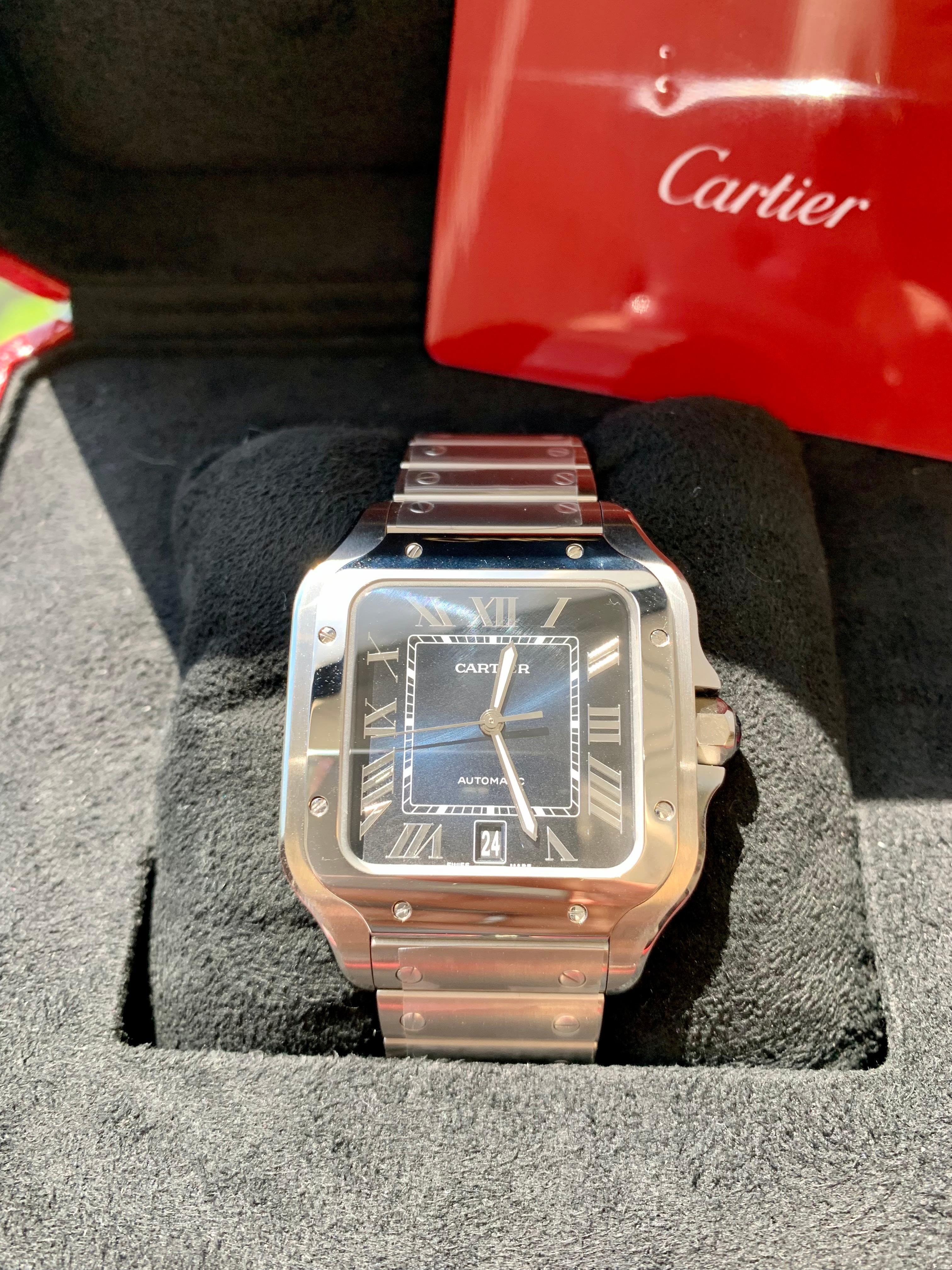 Cartier Watch Santos De Cartier Model WSSA0030 3