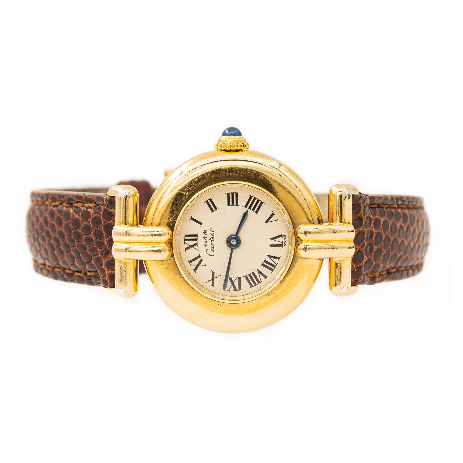 Cartier Watch Vendã´Me Vermeil 3