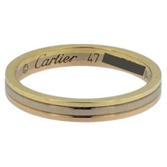 Cartier Wedding Band Triple Gold - size 47