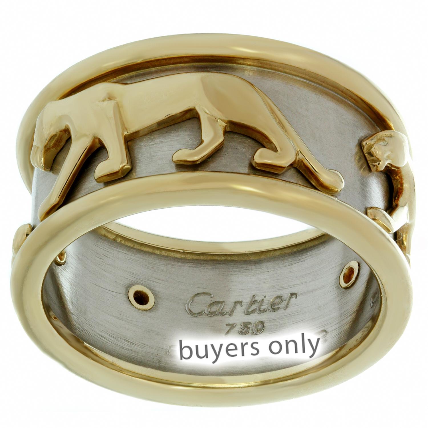 panther ring gold