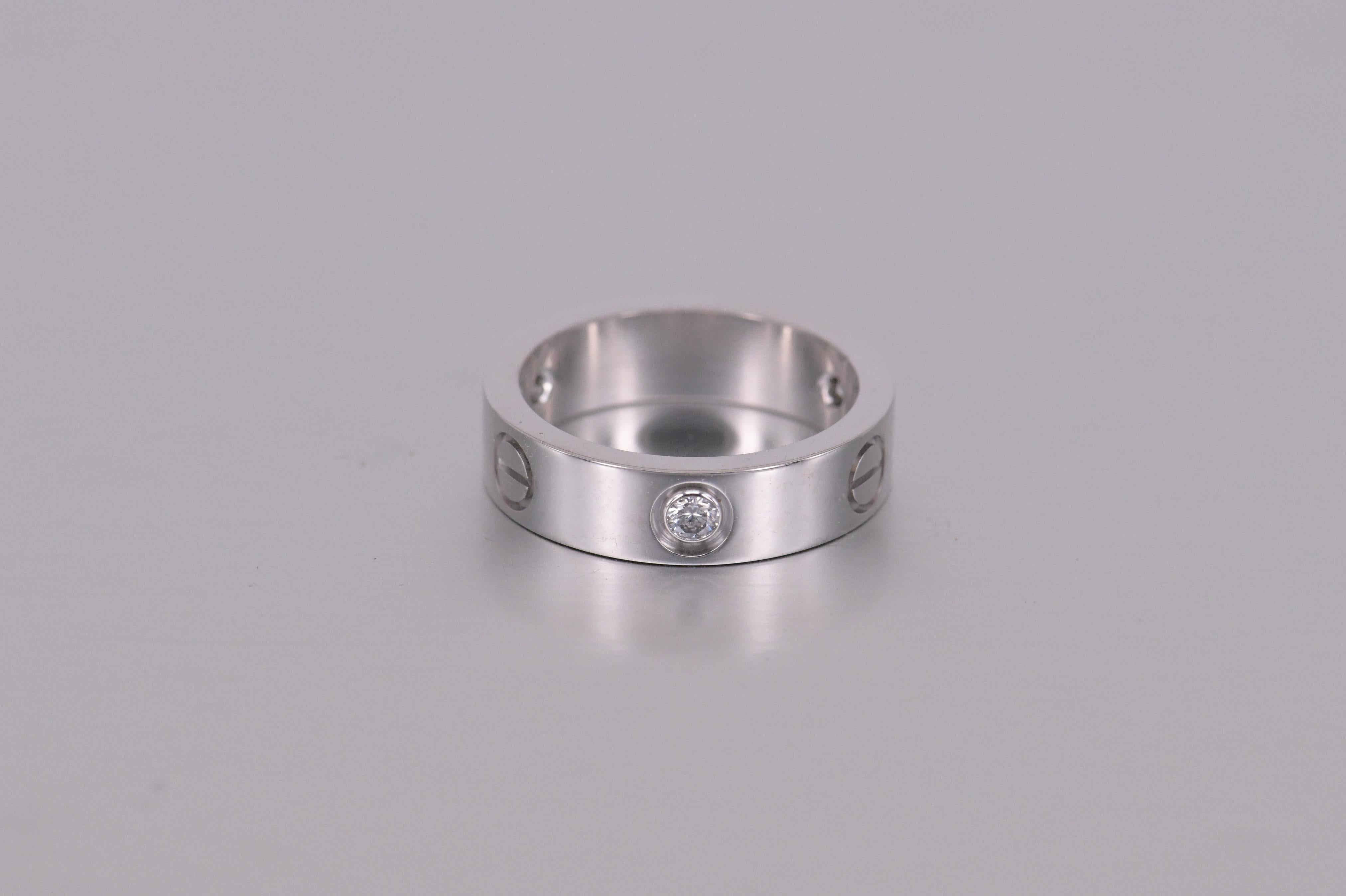 resizing cartier love ring