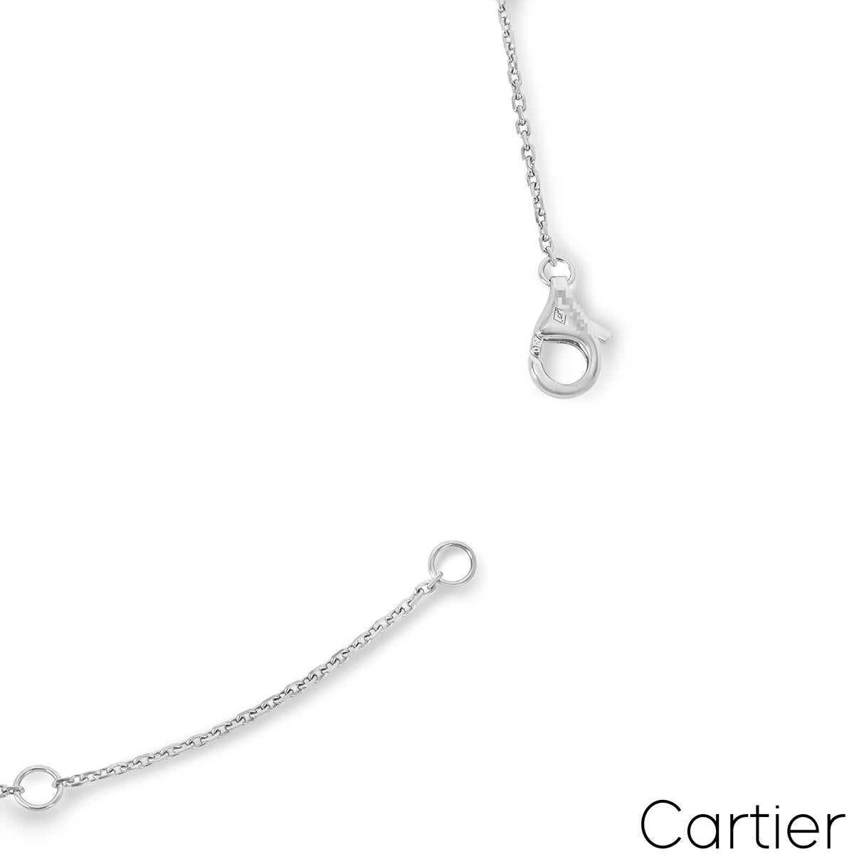 da uomo o donna Ciondolo con diamante Amulette de Cartier in oro bianco B3047300 in vendita