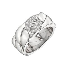 Cartier White Gold and Diamond "La Dona" Band Ring