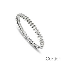Cartier White Gold Clash de Cartier Bracelet Size 15 B6065715