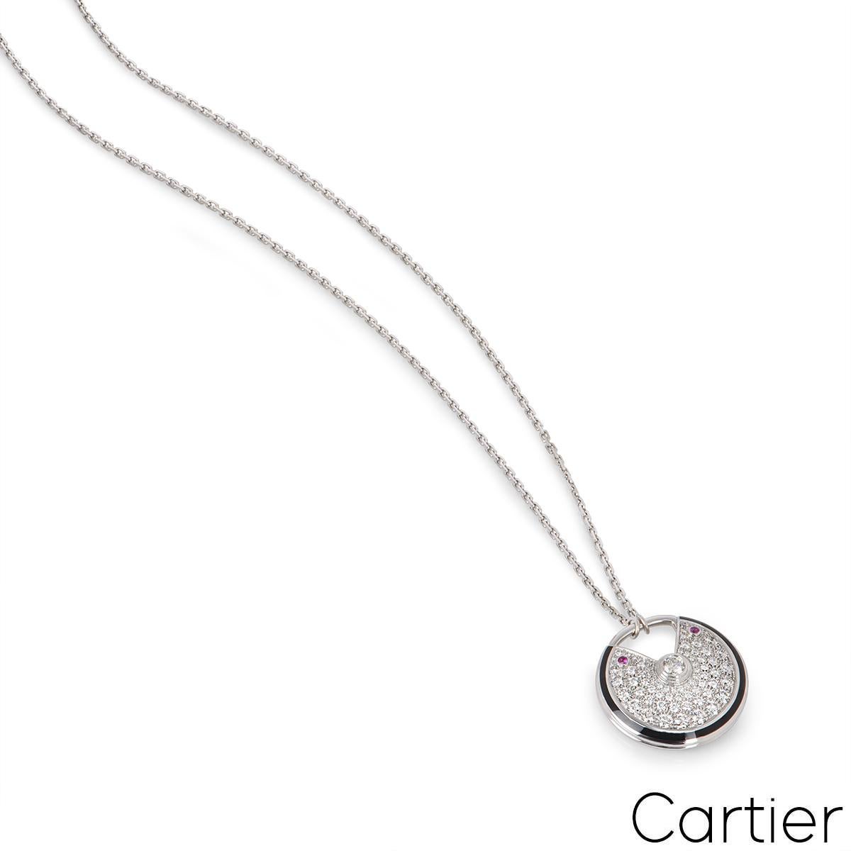 cartier necklace diamond