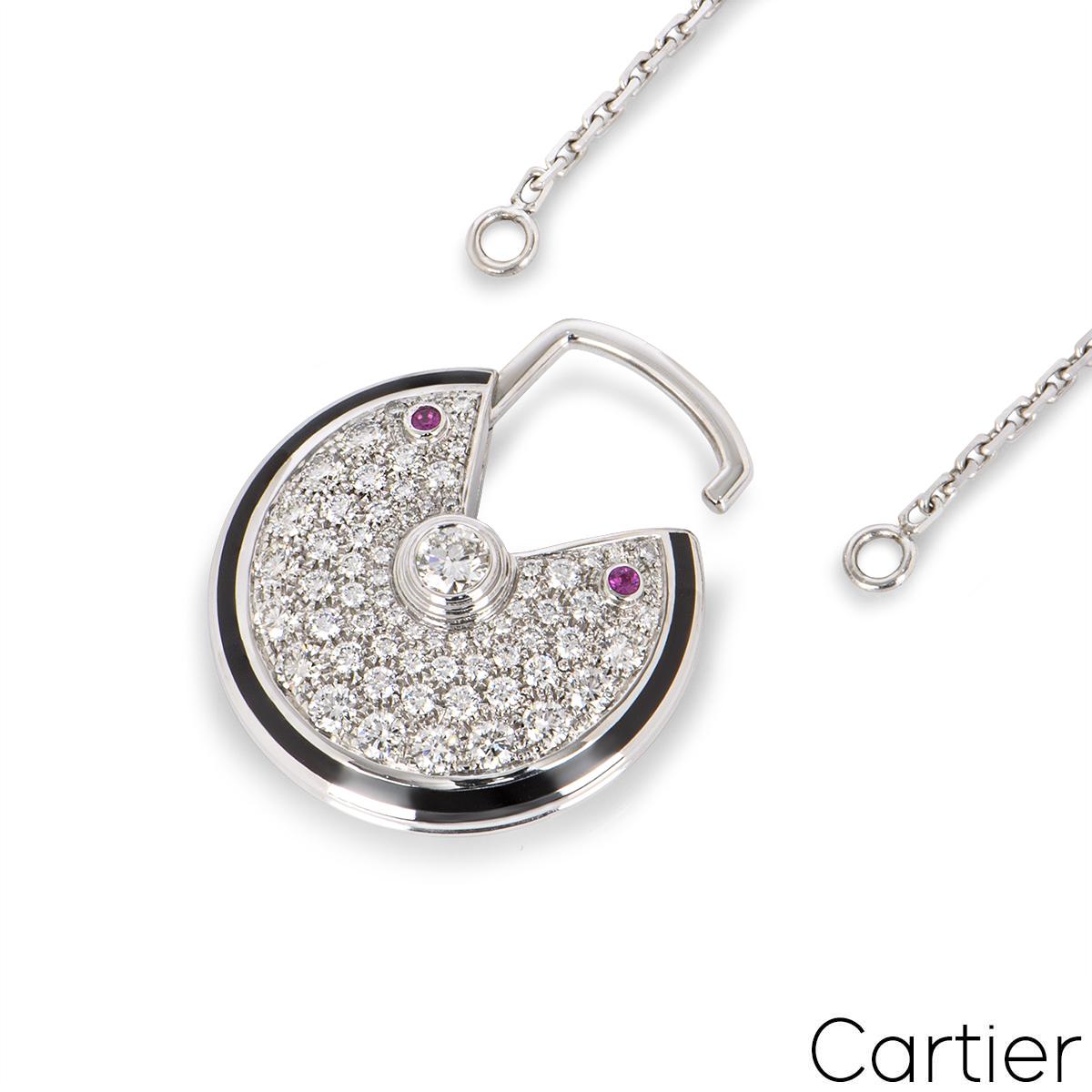 cartier necklace amulette