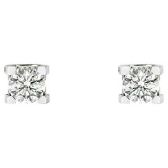 Cartier White Gold Diamond C de Cartier Earrings 2.70ct TDW XXX N8515148