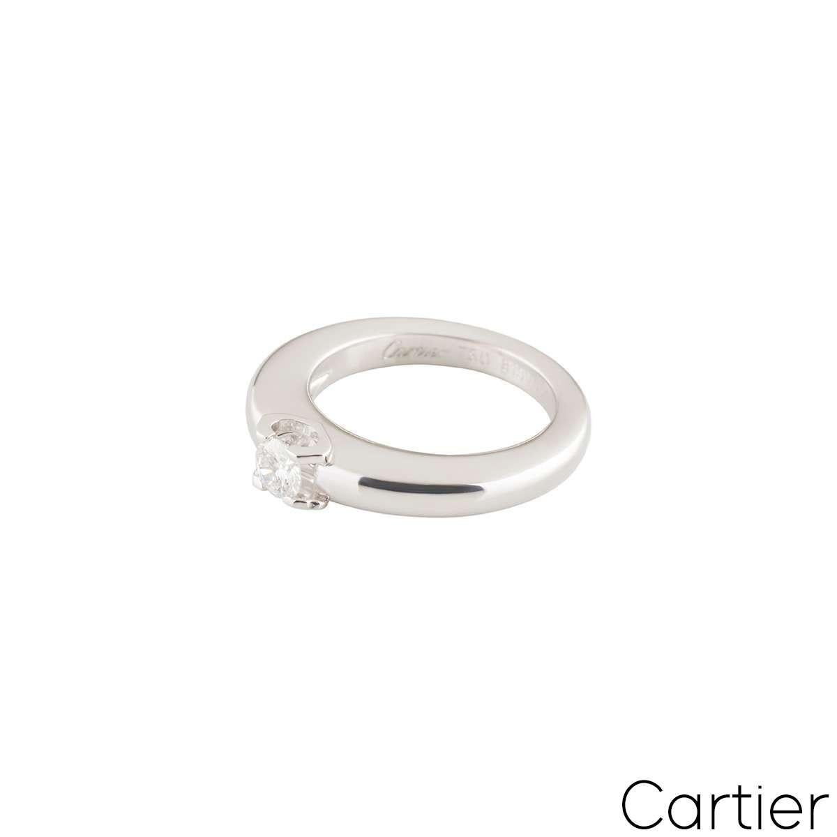 cartier engagement ring gold