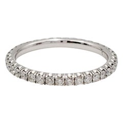 Cartier White Gold Diamond Eternity Band Cartier White Gold Diamond Eternity Band
