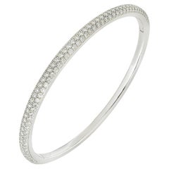 Cartier White Gold Diamond Etincelle Bracelet Size 17 N6710317