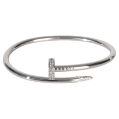 Cartier White Gold Diamond Juste Un Clou Bracelet