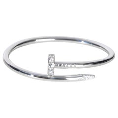 Cartier White Gold Diamond Juste Un Clou Bracelet