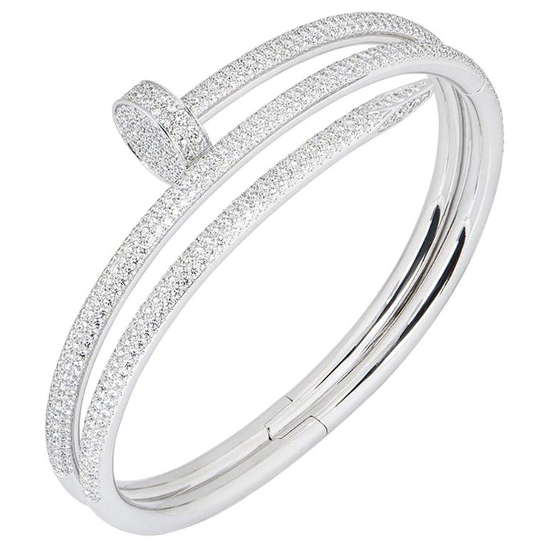 Bracelet en or blanc CARATSDIRECT2U Blanc en Or blanc - 29858555