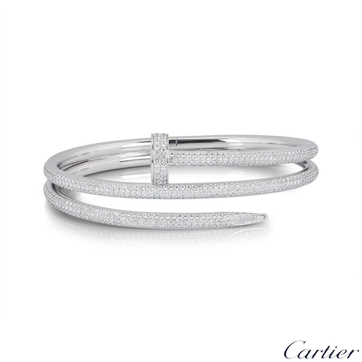 cartier double nail bracelet