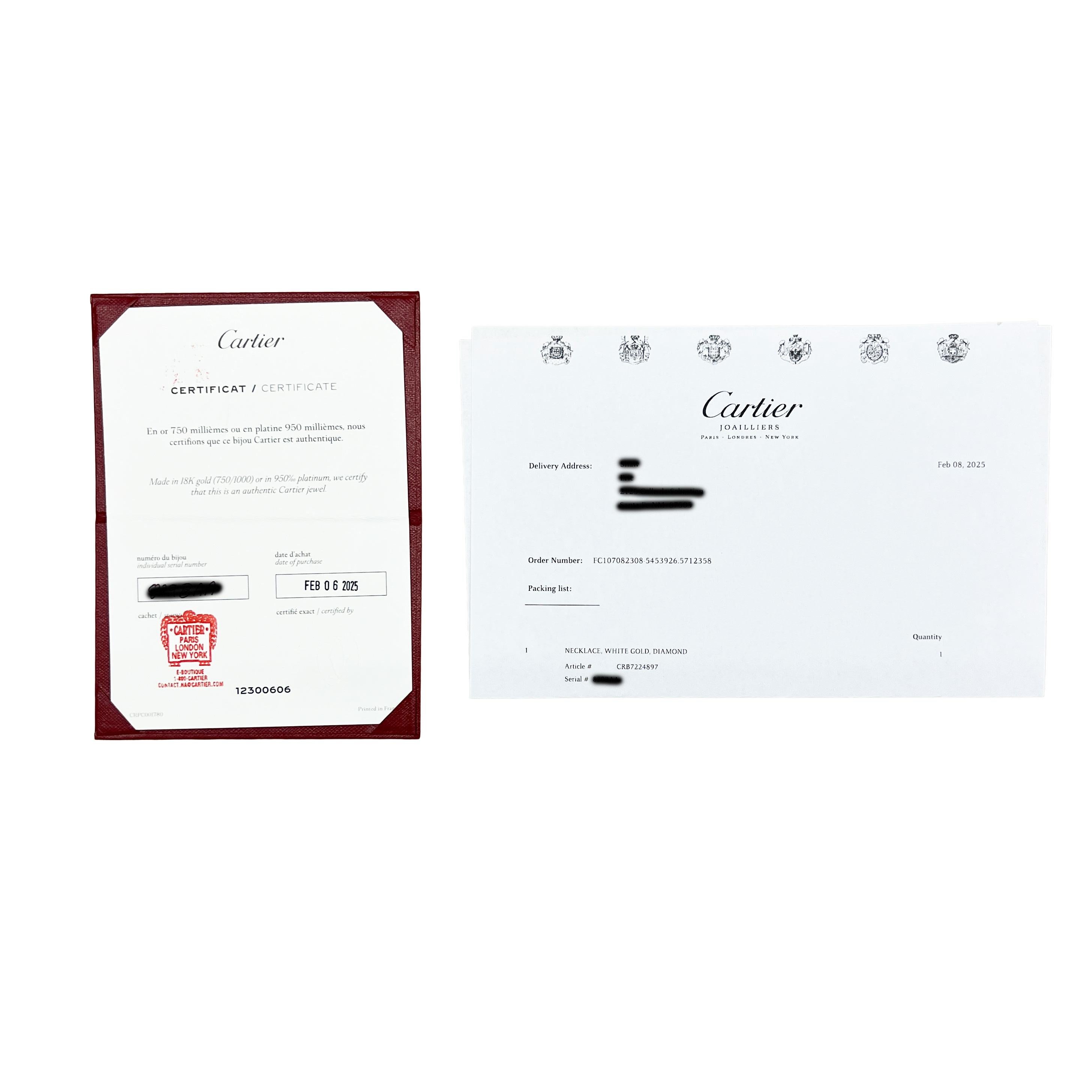 Ciondolo Cartier in oro bianco con diamante Juste Un Clou in vendita 1