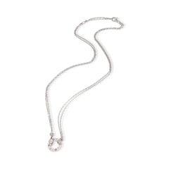 Cartier White Gold Diamond Love Necklace