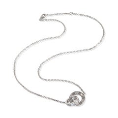 Cartier White Gold Diamond Love Pendant