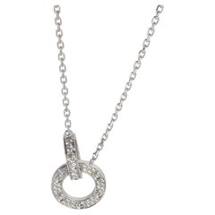 Cartier White Gold Diamond Love Pendant
