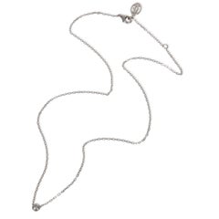 Cartier White Gold Diamond Small Model D'amour Pendant