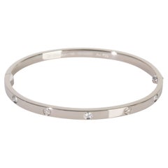 Cartier White Gold Diamond Small Model Love Bracelet