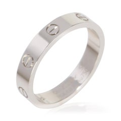 Cartier White Gold Diamond Small Model Love Ring