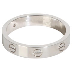 Cartier Weißgold Diamant Klein Model Love Ring