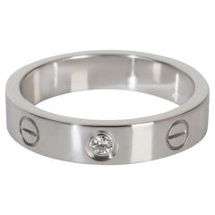 Cartier White Gold Diamond Small Model Love Ring