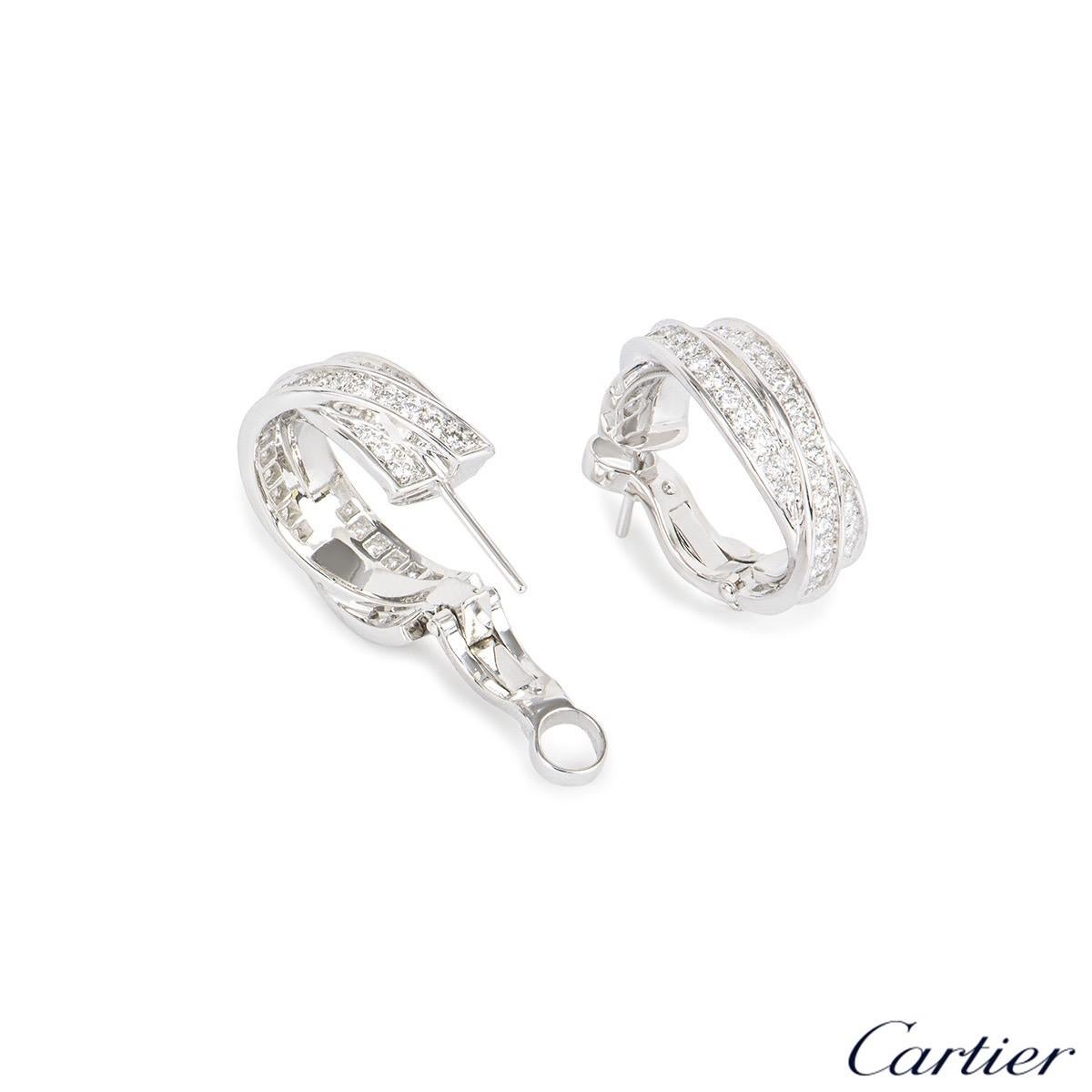 cartier trinity earrings