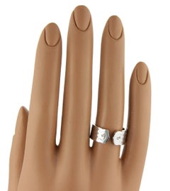 Cartier Double C Collection Limited Edition Engraved Ring