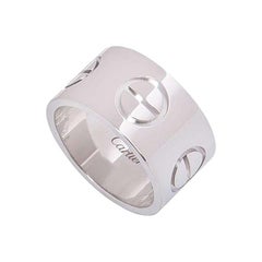 Cartier White Gold Extra Large Love Ring