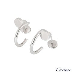 Cartier White Gold Juste un Clou Earrings