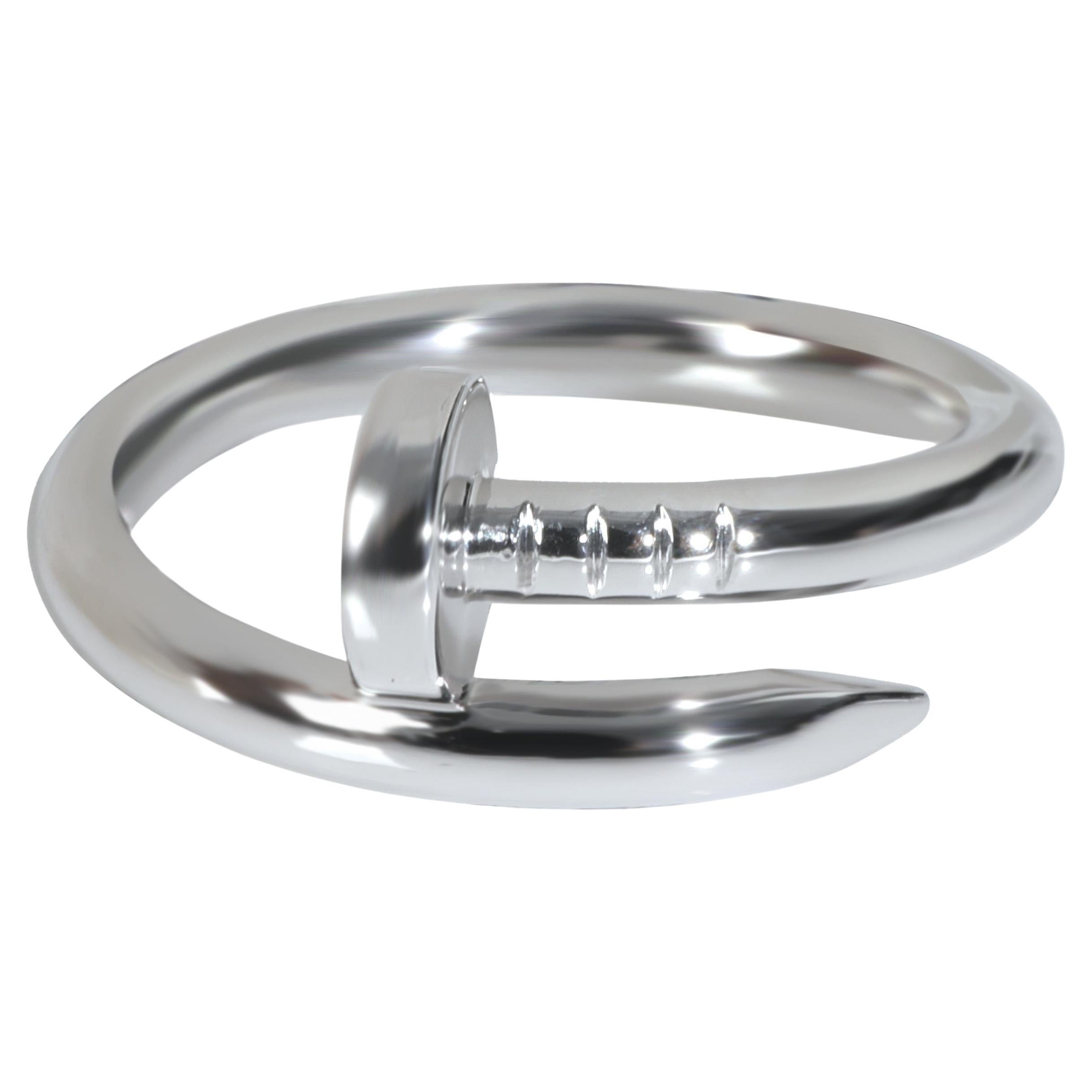 Cartier White Gold Juste Un Clou Ring