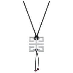 Cartier White Gold Le Baiser Du Dragon Pendant